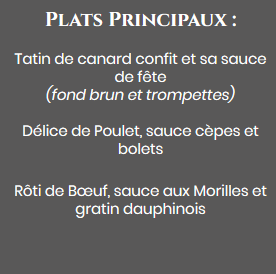 plats de fête